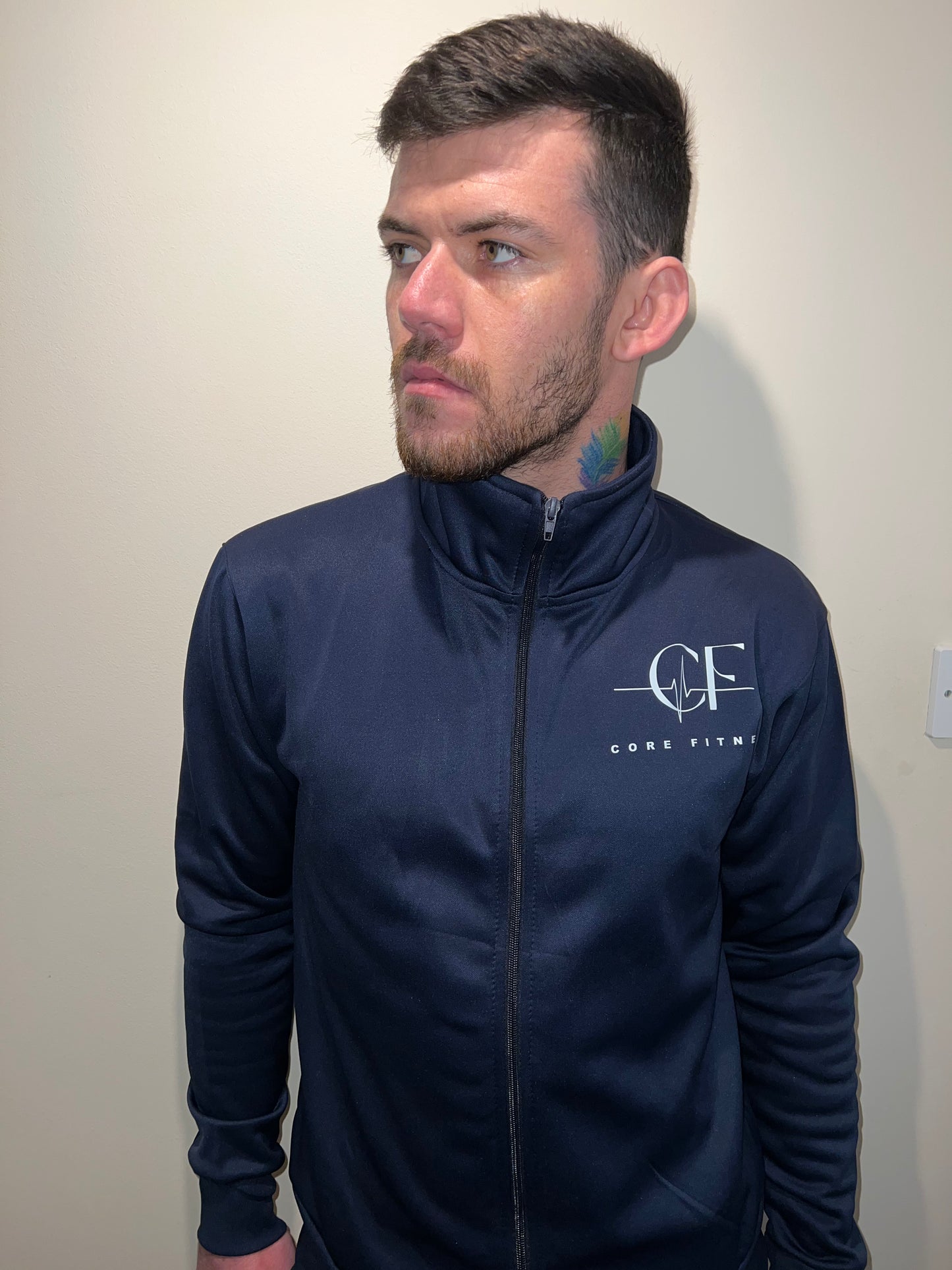 Blue Zip Up Hoodie