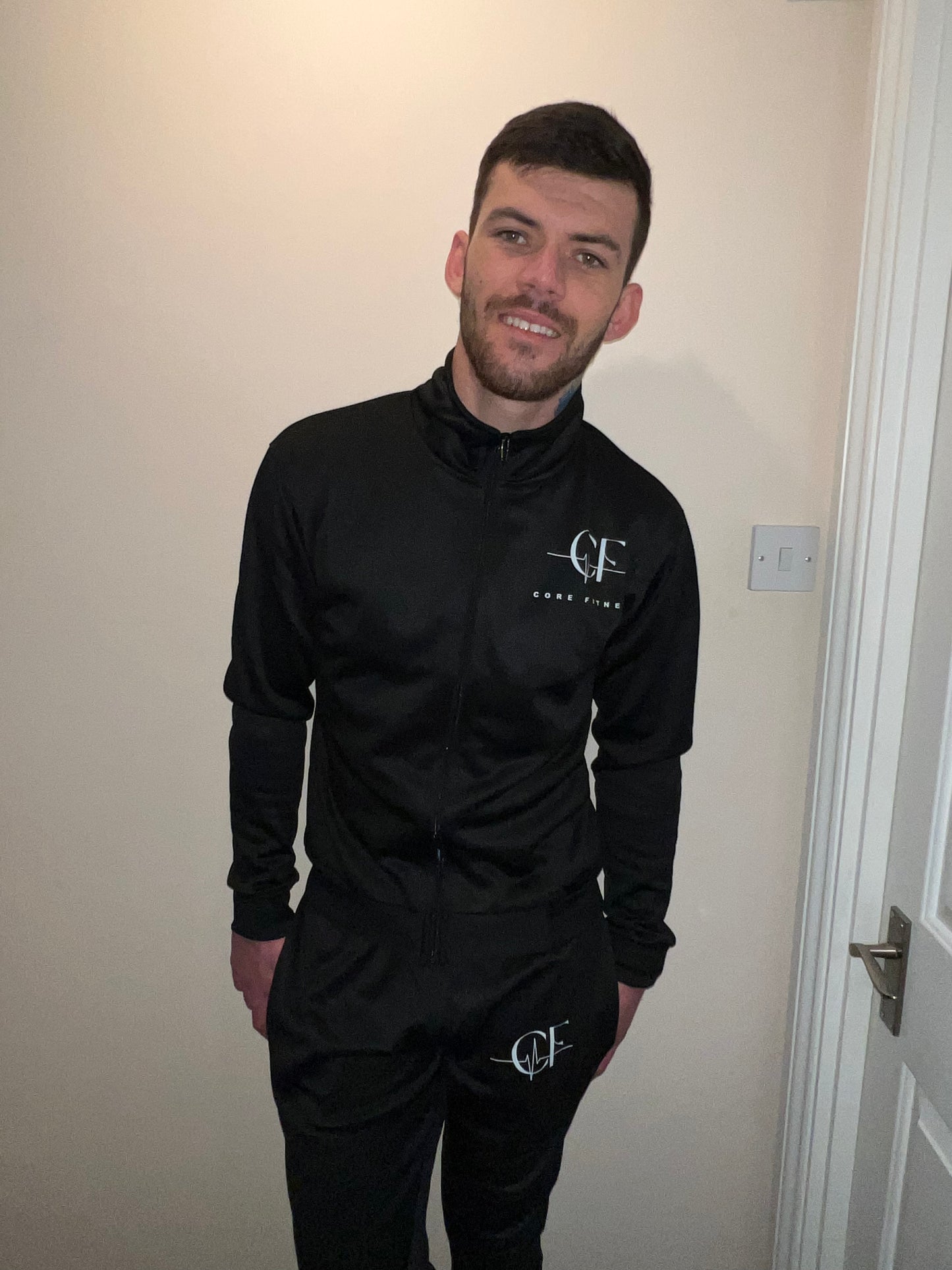 Black Zip Up Hoodie